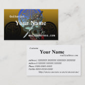 Dragon katana Uesugi Visitenkarte (Vorne/Hinten)