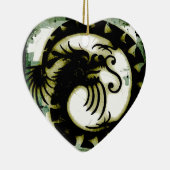 Dragon Keramik Ornament (Rechts)