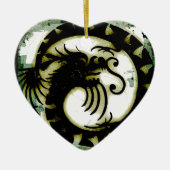 Dragon Keramik Ornament (Vorne)