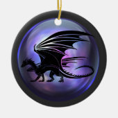 Dragon Keramik Ornament (Vorne)