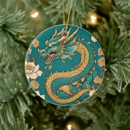 Dragon Keramik Ornament (Baum)