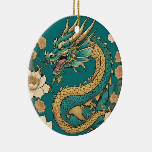 Dragon Keramik Ornament (Rechts)