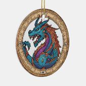 Dragon Keramik Ornament (Rechts)