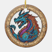 Dragon Keramik Ornament (Hinten)