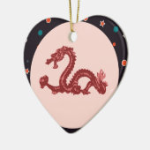 Dragon Keramik Ornament (Links)