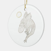 Dragon Keramik Ornament (Links)