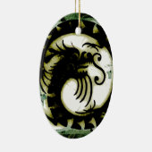 Dragon Keramikornament (Rechts)