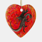 Dragon Keramikornament (Rechts)