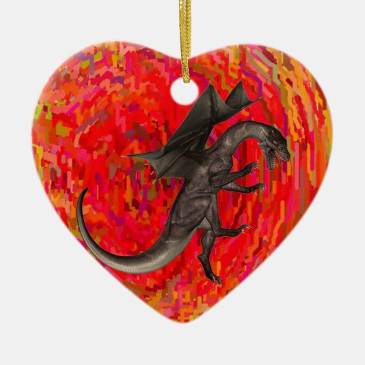 Dragon Keramikornament (Vorne)
