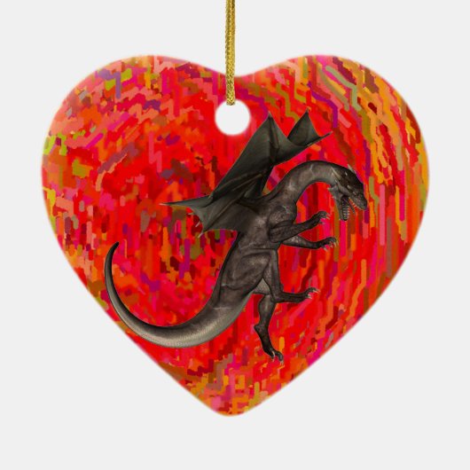Dragon Keramikornament (Hinten)