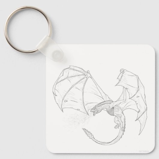 Dragon Keychain Schlüsselanhänger (Vorderseite)
