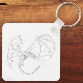 Dragon Keychain Schlüsselanhänger (Rückseite)