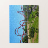 Dragon Khan Roller Untersetzer Puzzle (Vertikal)