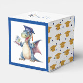Dragon Kindergarten Graduate Paper Fevor Box Geschenkschachtel (Rückseite)
