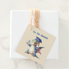 Dragon Kindergarten Graduate Square Gefälligkeitst Geschenkanhänger