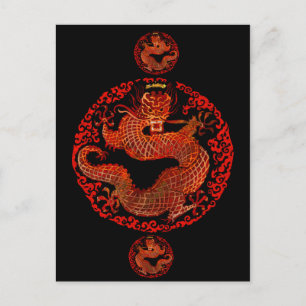 Dragon King Postcard Postkarte