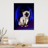 Dragon Kitty Poster (Küche)