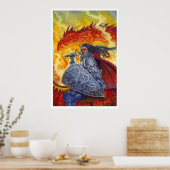 Dragon Knight Poster (Küche)