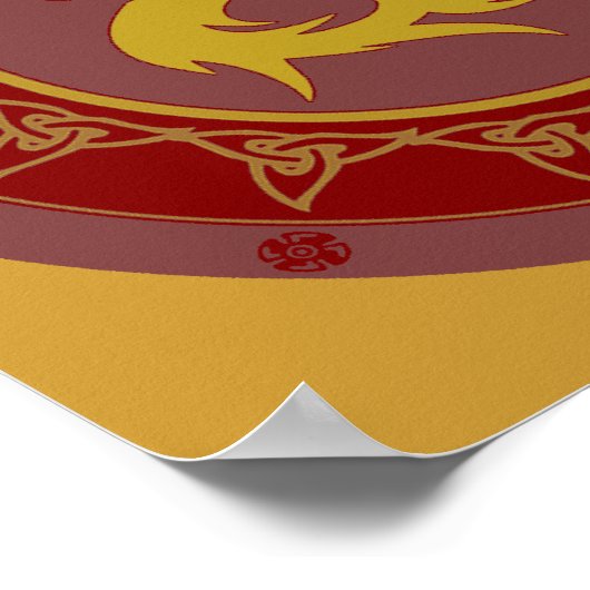 Dragon Knot 7 Poster (Ecke)