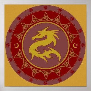 Dragon Knot 7 Poster