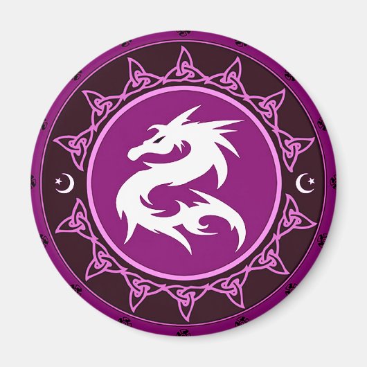 Dragon Knot 9 Magnet (Vorne)
