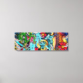 Dragon Koi Leinwanddruck (Vorderseite)