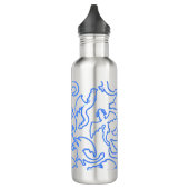 Dragon Kontur pattern 03.b L Yellow BG Edelstahlflasche (Links)