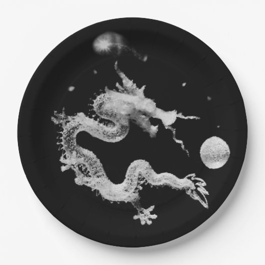 Dragon - Kristalldrache Lore, Geburt des Drachen Pappteller (Vorderseite)