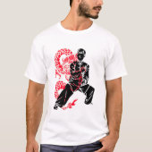 Dragon Kung Fu Fighter T-Shirt (Vorderseite)