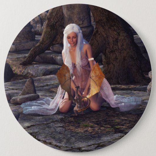 Dragon Lady Button (Vorderseite)