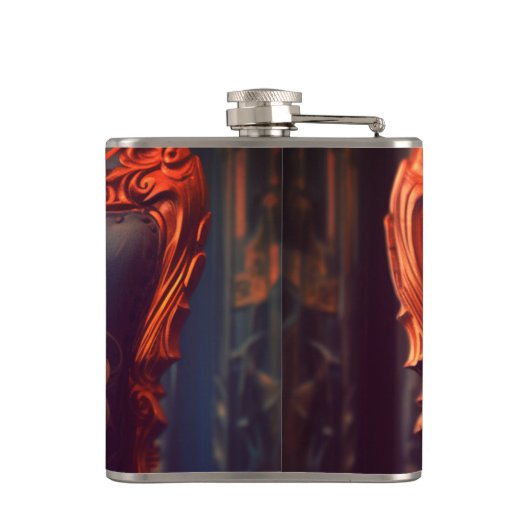 Dragon Lady Flachmann (Rückseite)