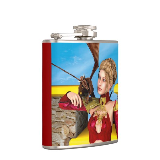 Dragon Lady Flachmann (Rechts)