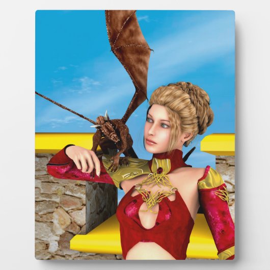 Dragon Lady Fotoplatte (Vorderseite)