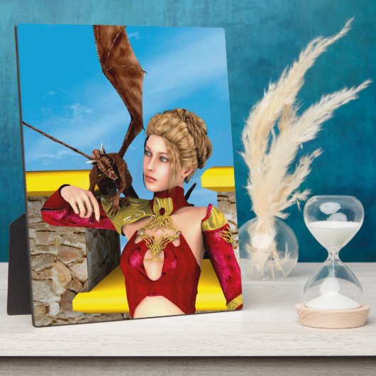 Dragon Lady Fotoplatte (Seite)