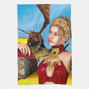 Dragon Lady Küchentuch