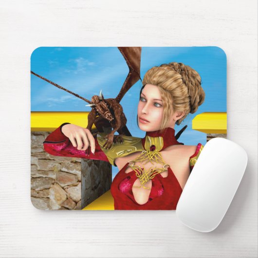 Dragon Lady Mousepad (Mit Mouse)