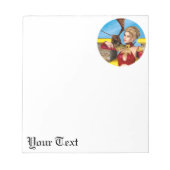 Dragon Lady Notizblock (Vorderseite)