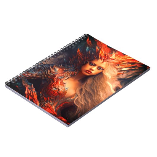 Dragon Lady Notizblock (Linke Seite)