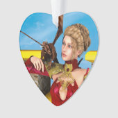 Dragon Lady Ornament (Vorderseite)