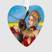 Dragon Lady Ornament (Vorderseite)