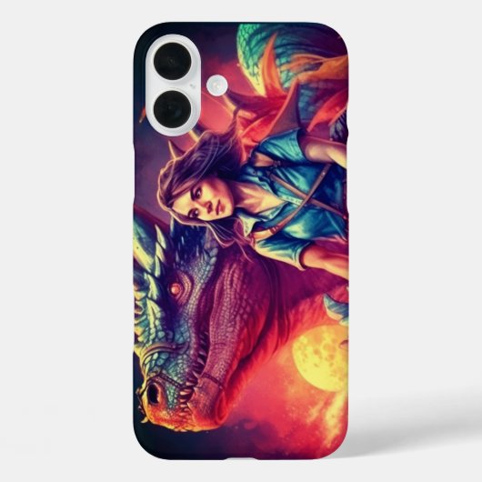 Dragon Lady Phone Case (Rückseite)