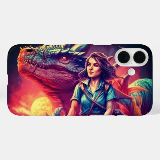 Dragon Lady Phone Case (Rückseite (Horizontal))