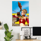 Dragon Lady Poster (Heimbüro)