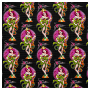 Dragon Lady Princess Fire Queen Stoff