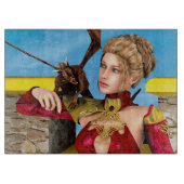 Dragon Lady Schneidebrett (Vorderseite)