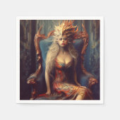 Dragon Lady Serviette (Vorderseite)