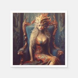 Dragon Lady Serviette