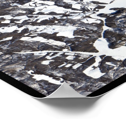 Dragon Lake Siberia Poster (Ecke)