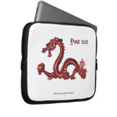 Dragon Laptop Sleeve (Vorne Rechts)