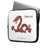 Dragon Laptop Sleeve (Vorderseite Links)
